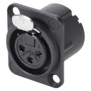 NEUTRIK® XLR, 3-pol , Metall-,...