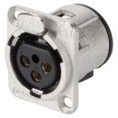 NEUTRIK® XLR, 3-pol , Metall-, Printtechnik...