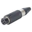 NEUTRIK® XLR, 3-pol , Metall-,...