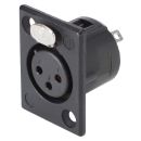 NEUTRIK® XLR, 3-pol , Metall-,...