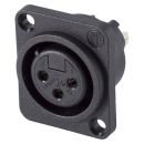 NEUTRIK® XLR, 3-pol , Kunststoff-,...