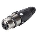 NEUTRIK® XLR, 3-pol , Metall-,...