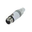 NEUTRIK® XLR, 3-pol , Metall-,...