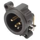 NEUTRIK® XLR, 3-pol , Kunststoff-, Printtechnik...