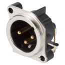 NEUTRIK® XLR, 3-pol , Metall-, Printtechnik...
