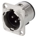 NEUTRIK® XLR, 3-pol , Metall-, Printtechnik...