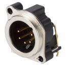 NEUTRIK® XLR, 5-pol , Metall-, Printtechnik...