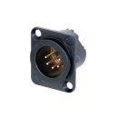 NEUTRIK® XLR, 5-pol , Metall-,...