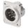 NEUTRIK® XLR, 5-pol , Metall-, Löttechnik-Einbaustecker, versilberte(r) Kontakt(e), Type D M3, nickelfarben