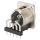 NEUTRIK® XLR, 5-pol , Metall-, Löttechnik-Einbaustecker, versilberte(r) Kontakt(e), Type D, nickelfarben