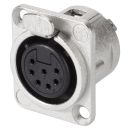 NEUTRIK® XLR, 7-pol , Metall-,...