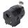 NEUTRIK® XLR / Klinke (6,3mm), 3-pol , Kunststoff-, Printtechnik vertikal-Einbaubuchse, vergoldete(r) Kontakt(e), Type C, schwarz