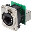 NEUTRIK® RJ45 CAT.5e, 8-pol , Metall-,...