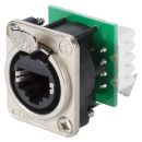 NEUTRIK® RJ45 CAT.5e, 8-pol , Metall-,...