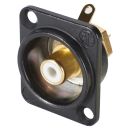 NEUTRIK® Cinch (RCA), 2-pol , Metall-,...