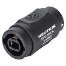 NEUTRIK®  Adapter | speakON® female 4-pol gerade,...