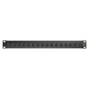 Sommer cable Audio-Steckfeld XLR Broadcast , 1 HE, 12 BE,...