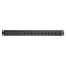 Sommer cable Audio-Steckfeld XLR , 1 HE, 12 BE, XLR 3-pol...