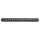 Sommer cable Audio-Steckfeld XLR , 1 HE, 12 BE, XLR 3-pol male/XLR 3-pol female; HICON; vergoldete Kontakte, 2 mm Stahlblech, Farbe: schwarz | 16/00