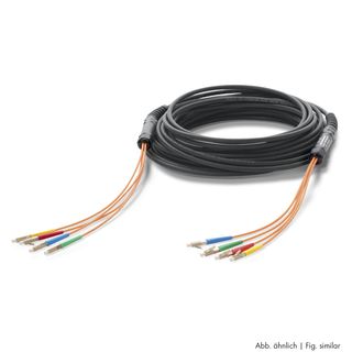 Sommer cable Digital LWL-Verteilsystem , LC | HI-FIBER4 <-> HI-FIBER4 (LC) | Multimode | OCTOPUS PUR | Mobilversion | 20,00m | keine