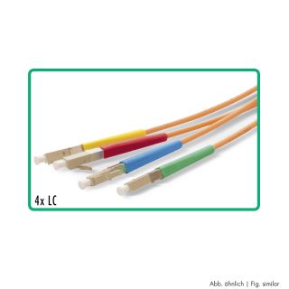 Sommer cable Digital LWL-Verteilsystem , LC | 8xLC <-> 8xLC | Multimode | OCTOPUS FR/LSOH | Innenverlegung | 150m | keine