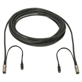 MIDI + Power-Kabel SC-Octave Tube, 5  x  0.14 mm | DIN + Netzgertestecker / DIN + Netzgertebuchse, NEUTRIK | 5,00m