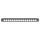 Sommer cable Rack Panel, Universal D-Serie, 1 HE, 1 HE, Stahlblech, vz. 1.5mm, anthrazit