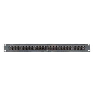 Sommer cable Rack Panel, Universal D-Serie, Oberflche RAL 7016 Feinstruktur, 1 HE, Stahlblech, vz. 1.5mm, anthrazit