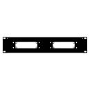 Rack Panel, mit Multipin Ausstanzungen, 1,2 mm, Stahl, 2...