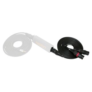 Adapterkabel 0,22 mm | XLR / XLR, HICON | 0,50m | schwarz