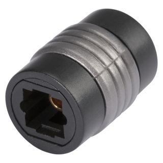 HICON  Adapter | TOSLINK female gerade, schwarz