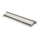 19“ PATCHPANEL, CAT.6a, 500 MHz, 1 HE,...