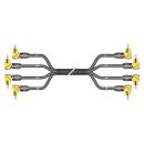 RCA-Cinch-Patchkabel, unsymmetrisch SC-Quantum Highflex,...