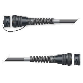 Multicore-Kabel mit Rund LK-Verbinder -> Rund LK-Verbinder ; getrennte Masseführung | 08/00 | getrennte Masse/QUANTUM | LK female | LK male | keine | 50,00m