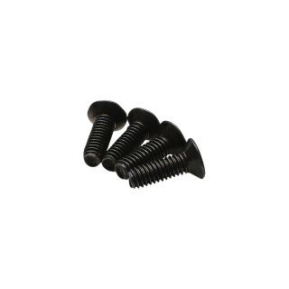 Schraube M2,5 x 8 Senkschraube gewindefurchend, Torx 8 für SYFB-Frontblechmontage, Farbe: schwarz | S-G2,5X08S-TS