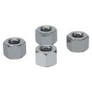 19“ BEFESTIGUNGS-SET, 4 Kronmuttern für...