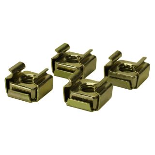 19“ BEFESTIGUNGS-SET, 4 Käfigmuttern für 1,5 mm Stahl-Rackschiene (passend für G1900)