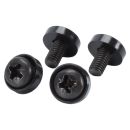 19“ BEFESTIGUNGS-SET, 4 Rackschrauben mit 4...
