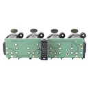 Steckverbinder-Modul 4 x Combo, 3-pol , 1 HE, 3 BE,...