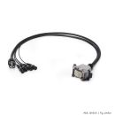 Multicore-Kabel AES / EBU, DMX & Power | 04/00 | 4x XLR...