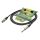 Mikrofonkabel Stage 22 Highflex, 2 x 0.22 mm² | XLR / Klinke, NEUTRIK® | 15,00m | schwarz