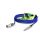 Mikrofonkabel Stage 22 Highflex, 2 x 0.22 mm² | XLR / Klinke, NEUTRIK® | 5,00m | blau
