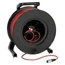 Mikrofonkabel Stage 22 Highflex, 2 x 0,22 mm² | XLR / XLR, HICON | 100m | rot