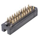 Federleiste DIN 41622, 30-pol , Metall-,...