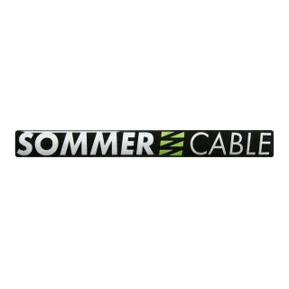 Sommer cable Foam-Aufkleber, Breite: 95 mm, Hhe: 10 mm, schwarz