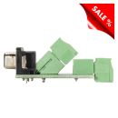 HD (VGA)/SUB-D, 15-pol , Schraubkontakt-Einbaubuchse, gerade/Installationsversion für Panelmontage