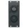 Schalter-Modul Schalter on / off + Stereo-Volume -> Lötanschluss, 2 HE, 1 BE für SYS-Gehäuseserien, Farbe: anthrazit, RAL 7016 | SYCFB21-SWPT