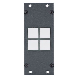 SYSBOXX Tastermodul, 4-fach , 2 HE, 1 BE | SYCFB21-RS232