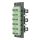 Steckverbinder-Modul 12 x 3pin EUROBLOCK 3,5mm, 2 HE, 1 BE für SYS-Gehäuseserien, Farbe: anthrazit, RAL 7016