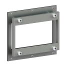 Frontblech 2 x W45 Module, 2 HE, 3 BE für...